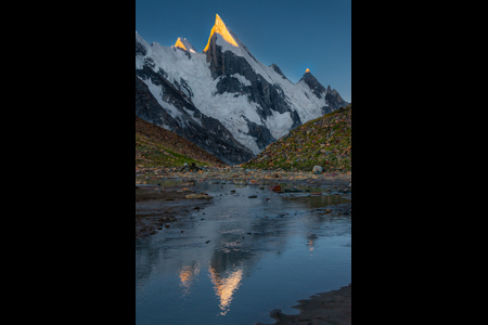 Last Light On Layla Peak