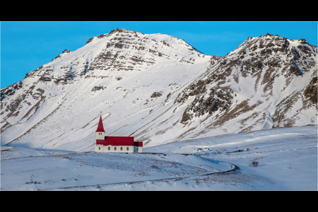 Vik Church Iceland