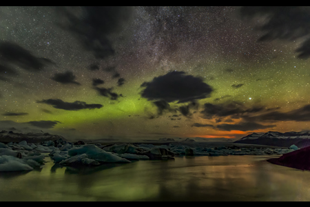 The Volcano And The Aurora