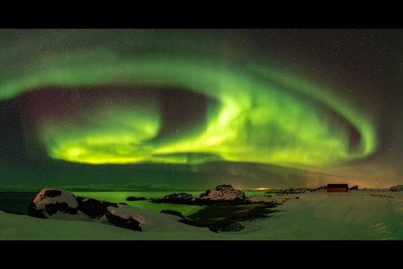 Northern Lights From Lofoten