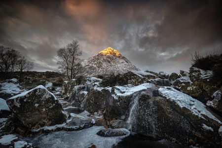 Sunrise Kissed Mountain