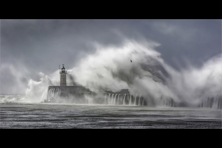 Lighthouse At Newhaven