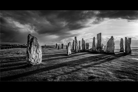 Shadows At The Callanish Stones