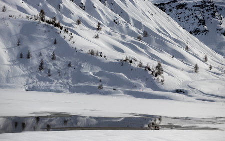 Alpine Mountain Scene