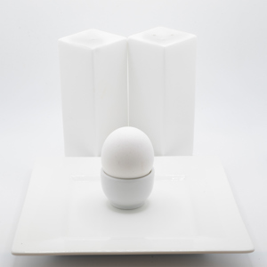 Egg On White