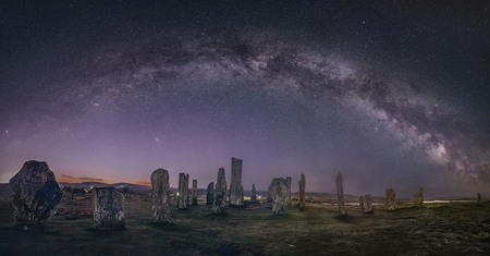 Milky Way Over Callanish
