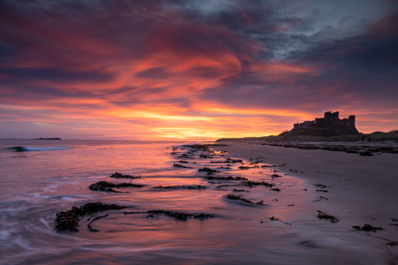 Bamburgh Castle At Dawn