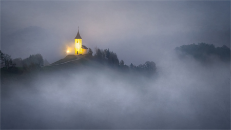 Jamnik Church In Mist