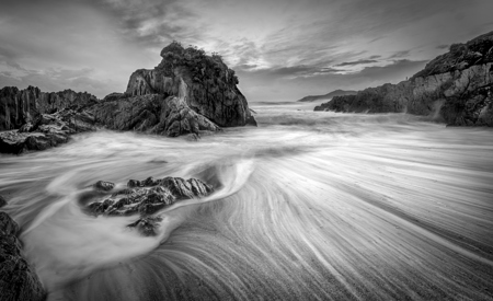 Storm On Barrican Beach...