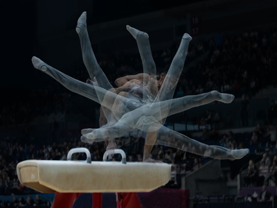 Pommell Horse Rotation