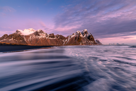 Sunrise At Vestrahorn