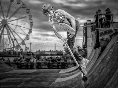 Urban Scooter Tricks