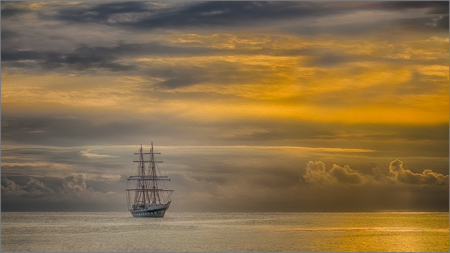 Sunrise In Mevagissey