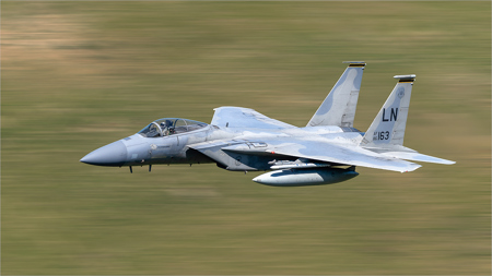 USAF F15C Low Level