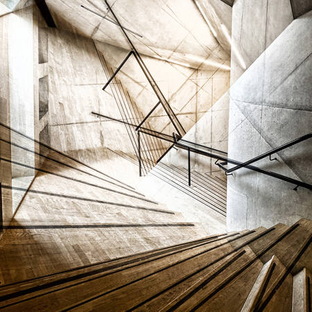 Cubist Staircase