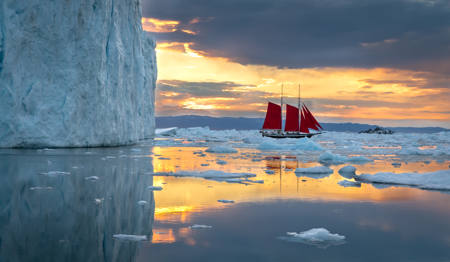 Sailing Under The Midnight Sun