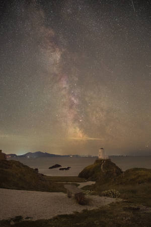 Llanddwyn Island Night Sky
