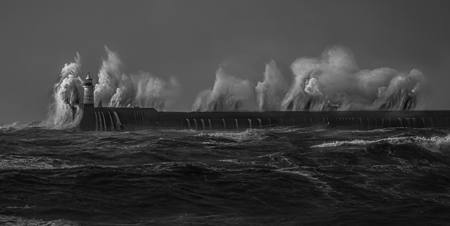 STORM HENK AT NEWHAVEN