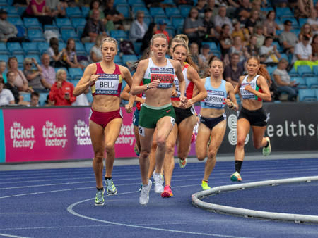 Olympic Champion Keeley Leads