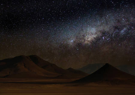 MILKY WAY OVER NAMIBIA