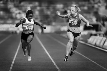 Rees And Okonkwo Battle For The Win