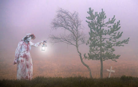 Ghost Lady Of The Moors