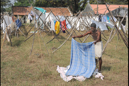 Hanging Out The Washing India