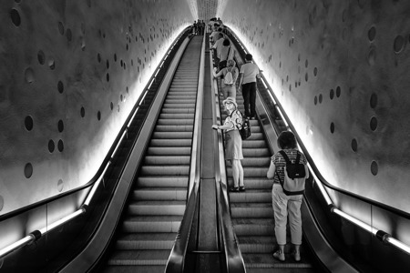 Escalator At The Elbphilharmonie