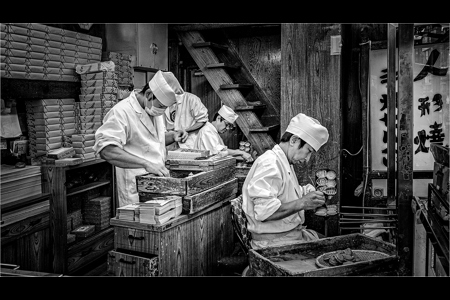 Preparing Custard Tarts