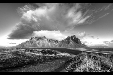 Vestrahorn Morning Clouds