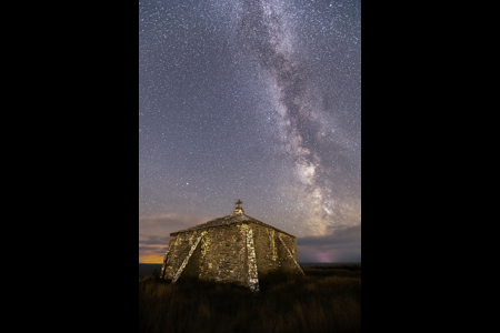 Milky Way Over St Aldhelms Chapel