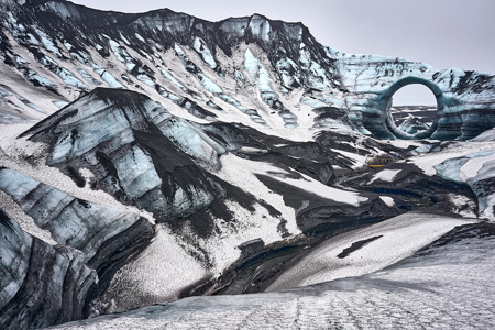 Myrdalsjokul Glacier End