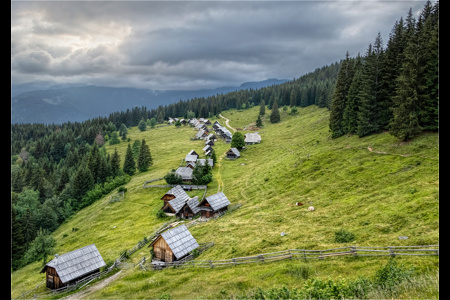 Kamnic Alps Shepherd Huts