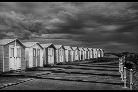 Beach Huts Out Of Season