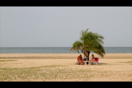 The Empty Beach, Bakau, Gambia