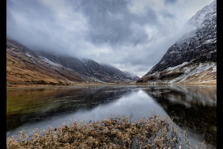 Loch Achnambeithach In The Rain