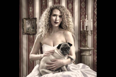 Lady With Dog