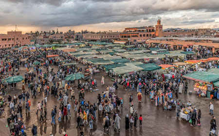 The Night Market, Marrakesh, Morocco