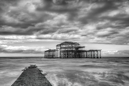 Gulls And The West Pier
