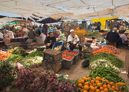 Berber Fruit Market