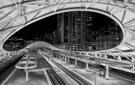 Denver's Futuristic Station