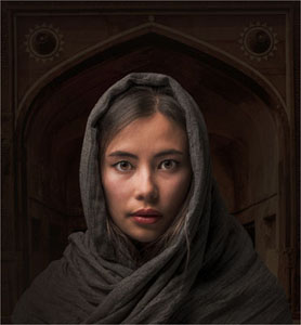 The Girl In The Shawl