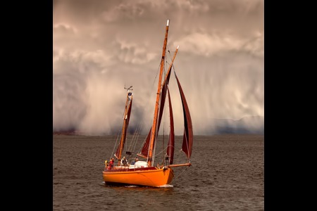 Running Before The Squall