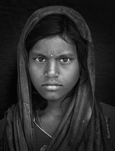 Girl At Sabar Village