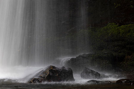 Sgwd Gwladys Waterfall Wales