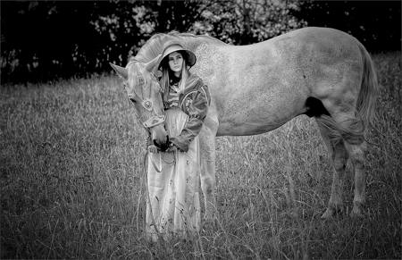 Maid With Horse