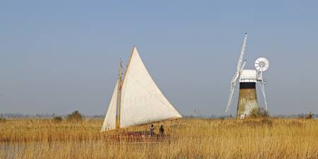 Sailing On The Norfolk Broads