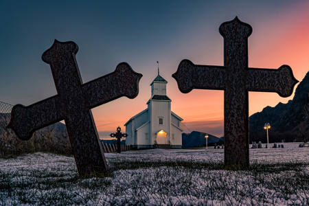 Gimsoykirke And Cemetery