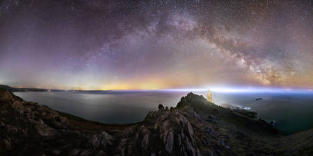Milky Way Arch Over Start Point