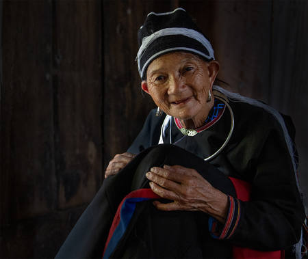 Dao Ethnic Woman In Ao Dai